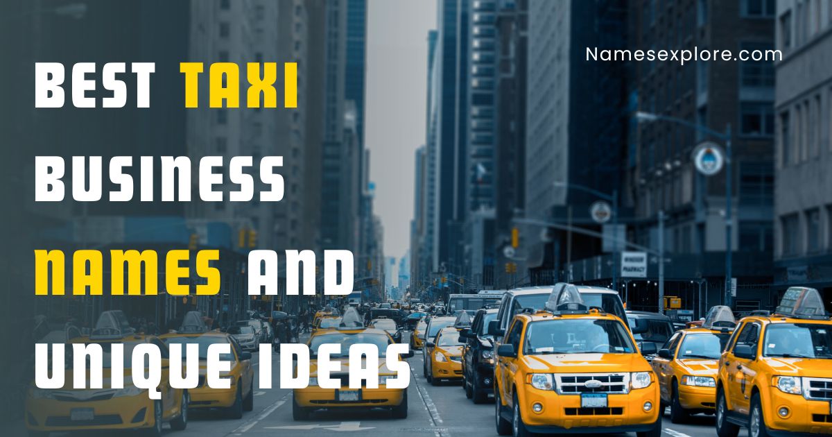 600 Best Taxi Business Names And Unique Ideas