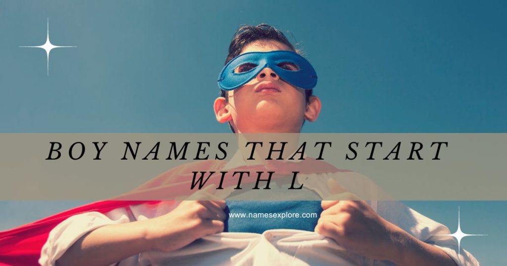Boy Names That Start with L