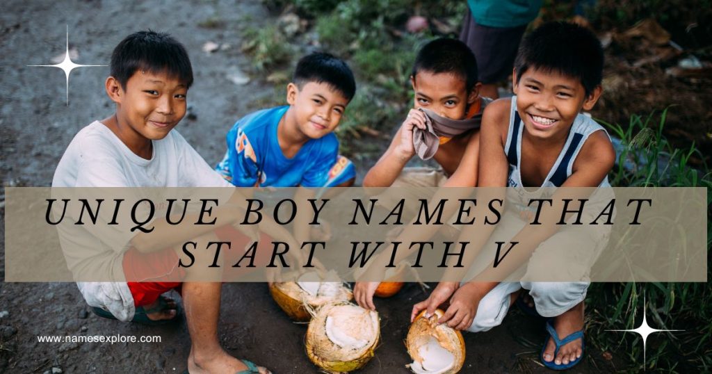 Unique Boy Names That Start with V