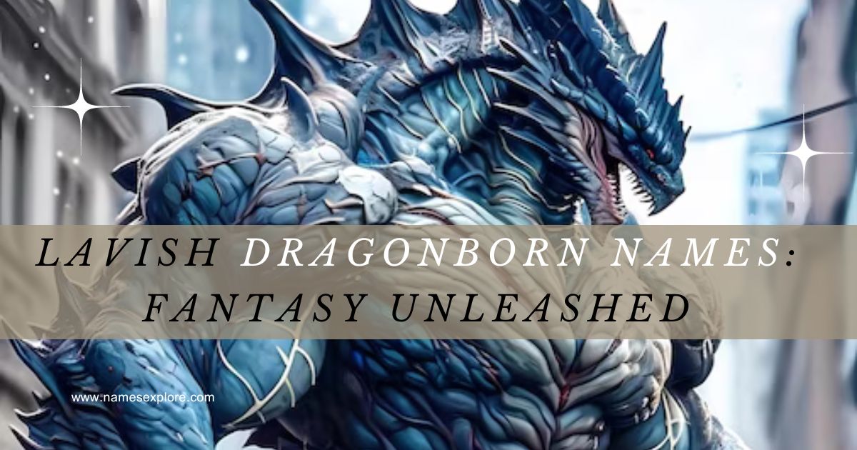 Lavish Dragonborn Names: Fantasy Unleashed