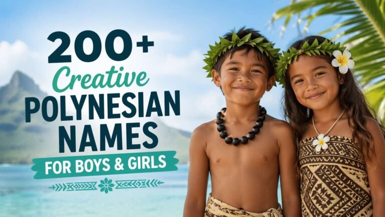 Polynesian Names