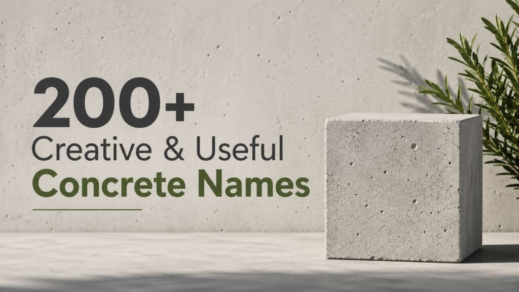 Concrete Names