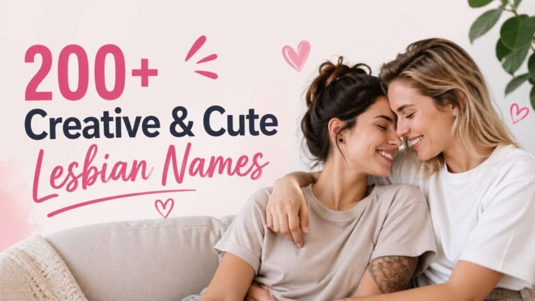 Lesbian Names