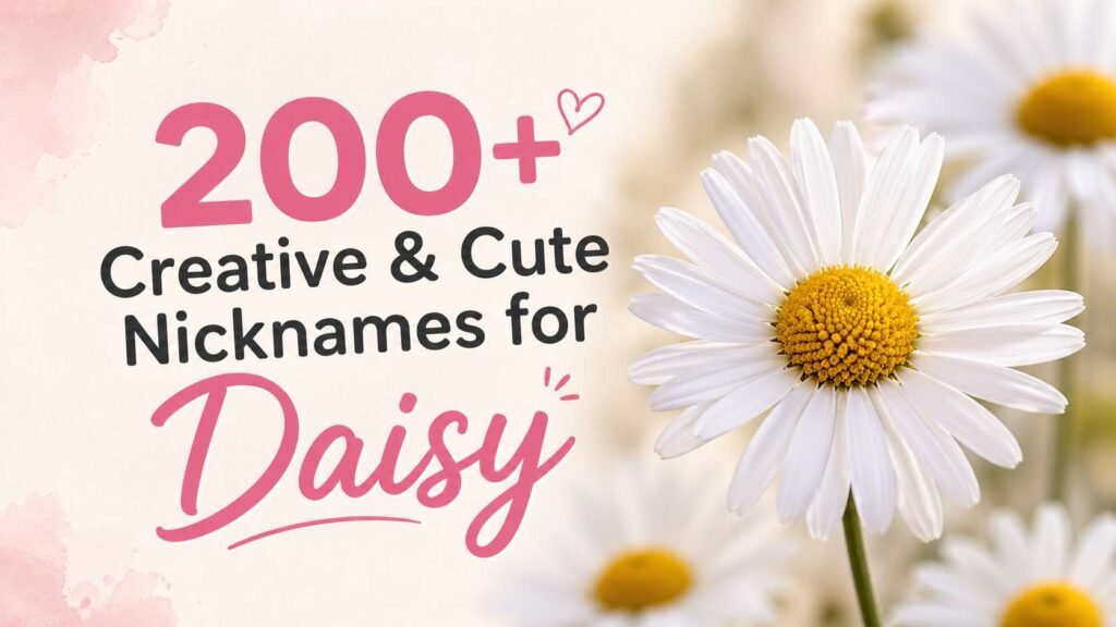 Nicknames for Daisy