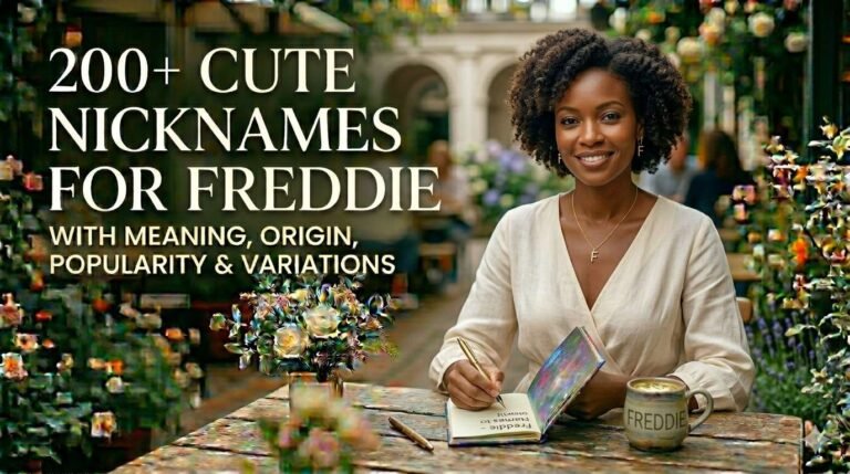 200+ Cute Nicknames for Freddie With Meaning, Origin, Popularity & Variations
