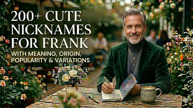 Nicknames for Frank