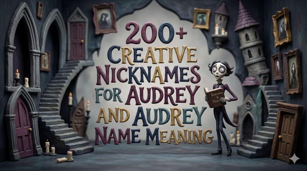 Nicknames for Audrey