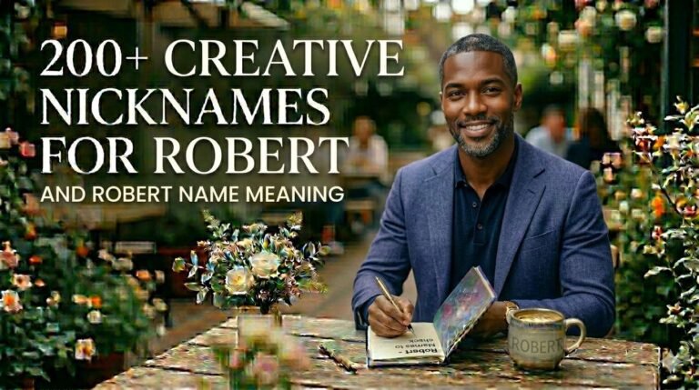 Nicknames for Robert and Robert Name Meaning