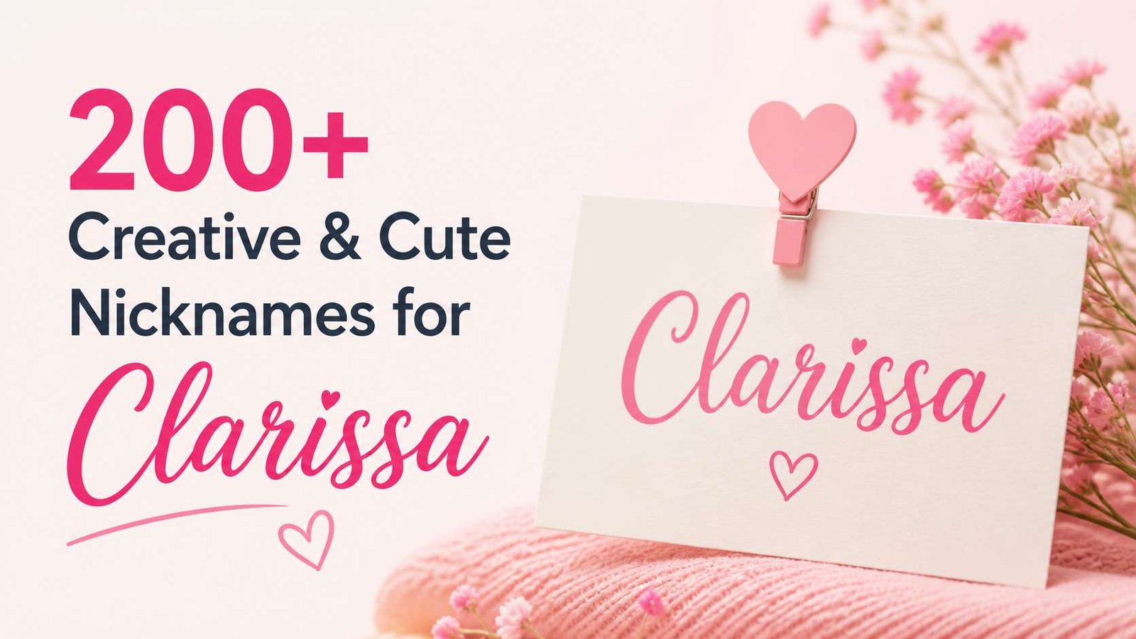 Nicknames for Clarissa