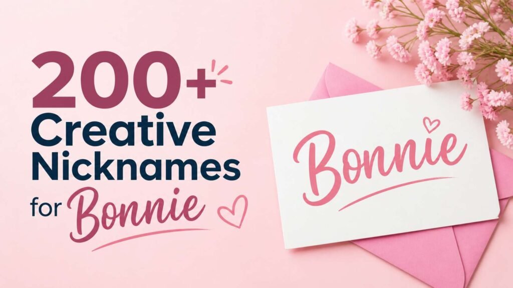 Nicknames for Bonnie