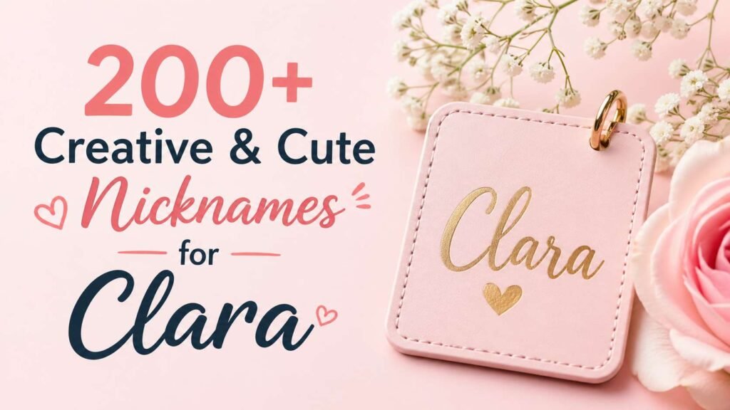 Nicknames for Clara