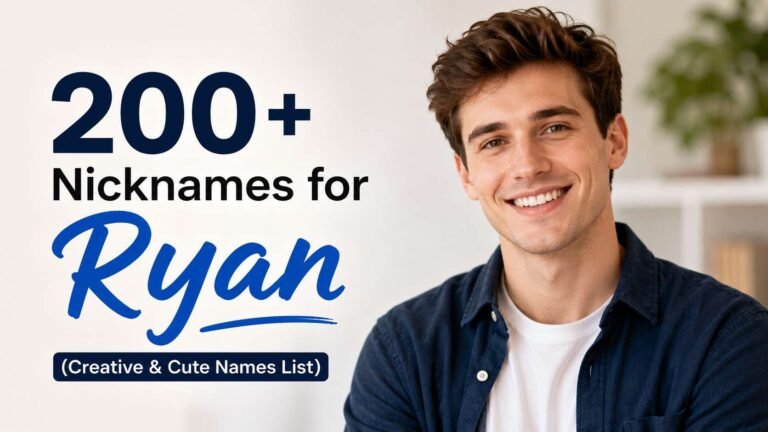 Nicknames for Ryan