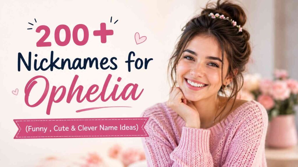Nicknames for Ophelia