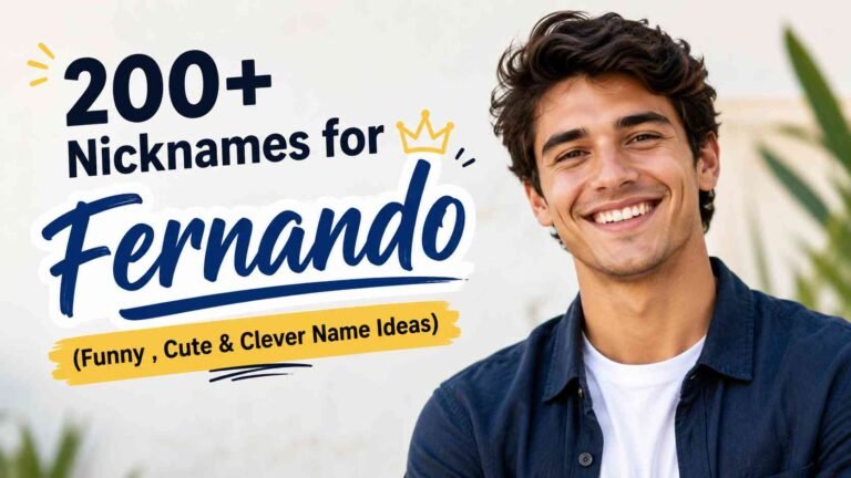 Nicknames for Fernando