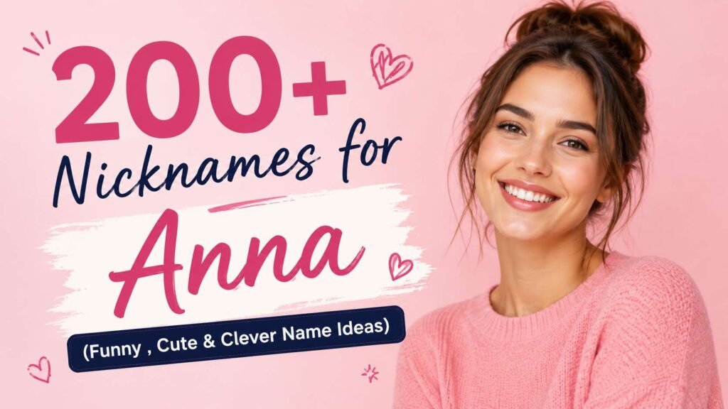 Nicknames for Anna