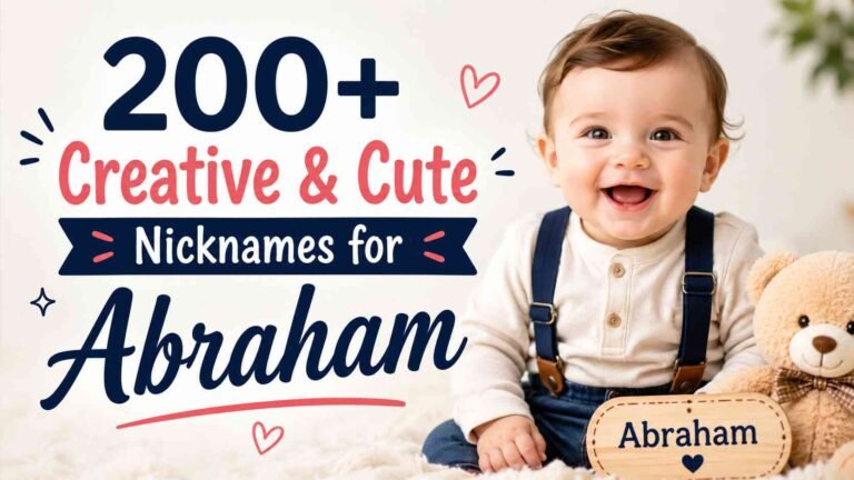 Nicknames for Abraham