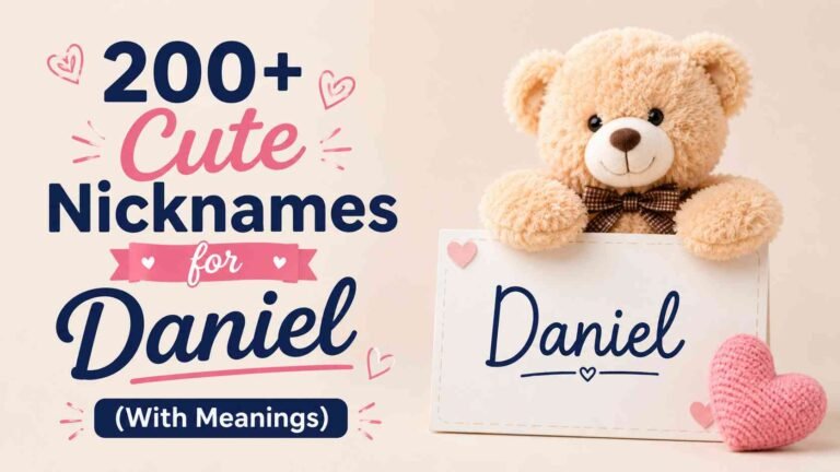 Nicknames for Daniel