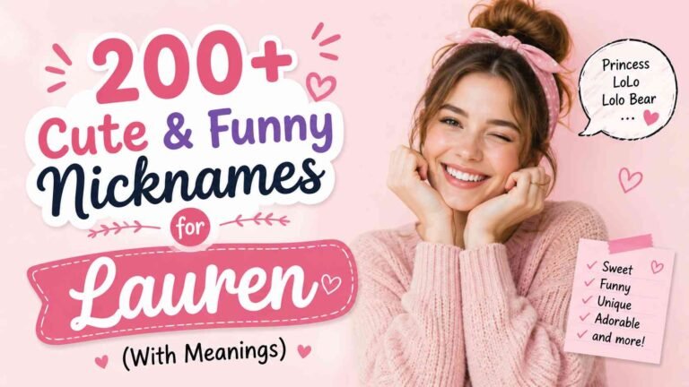 Nicknames for Lauren