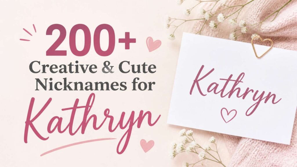 Nicknames for Kathryn