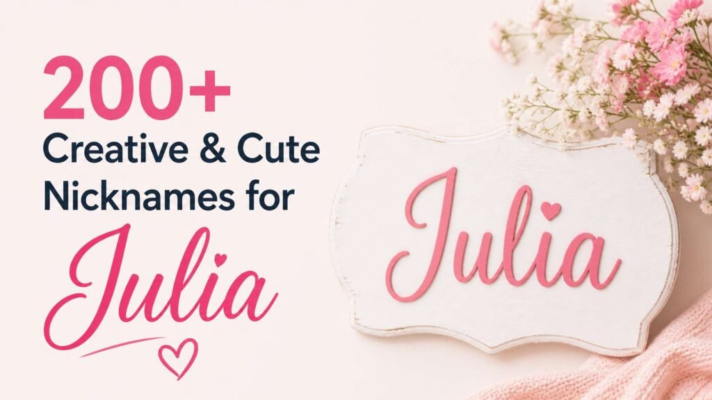 Nicknames for Julia