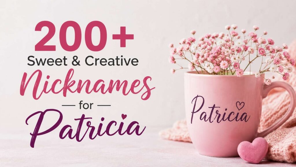 Nicknames for Patricia