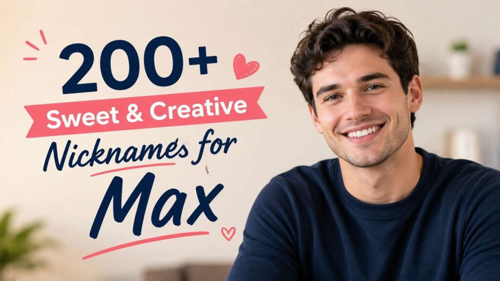 Nicknames for Max