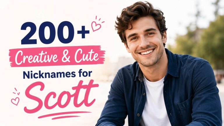 Nicknames for Scott