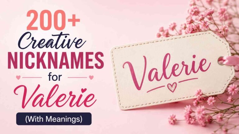 Nicknames for Valerie