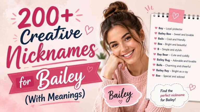 Nicknames for Bailey