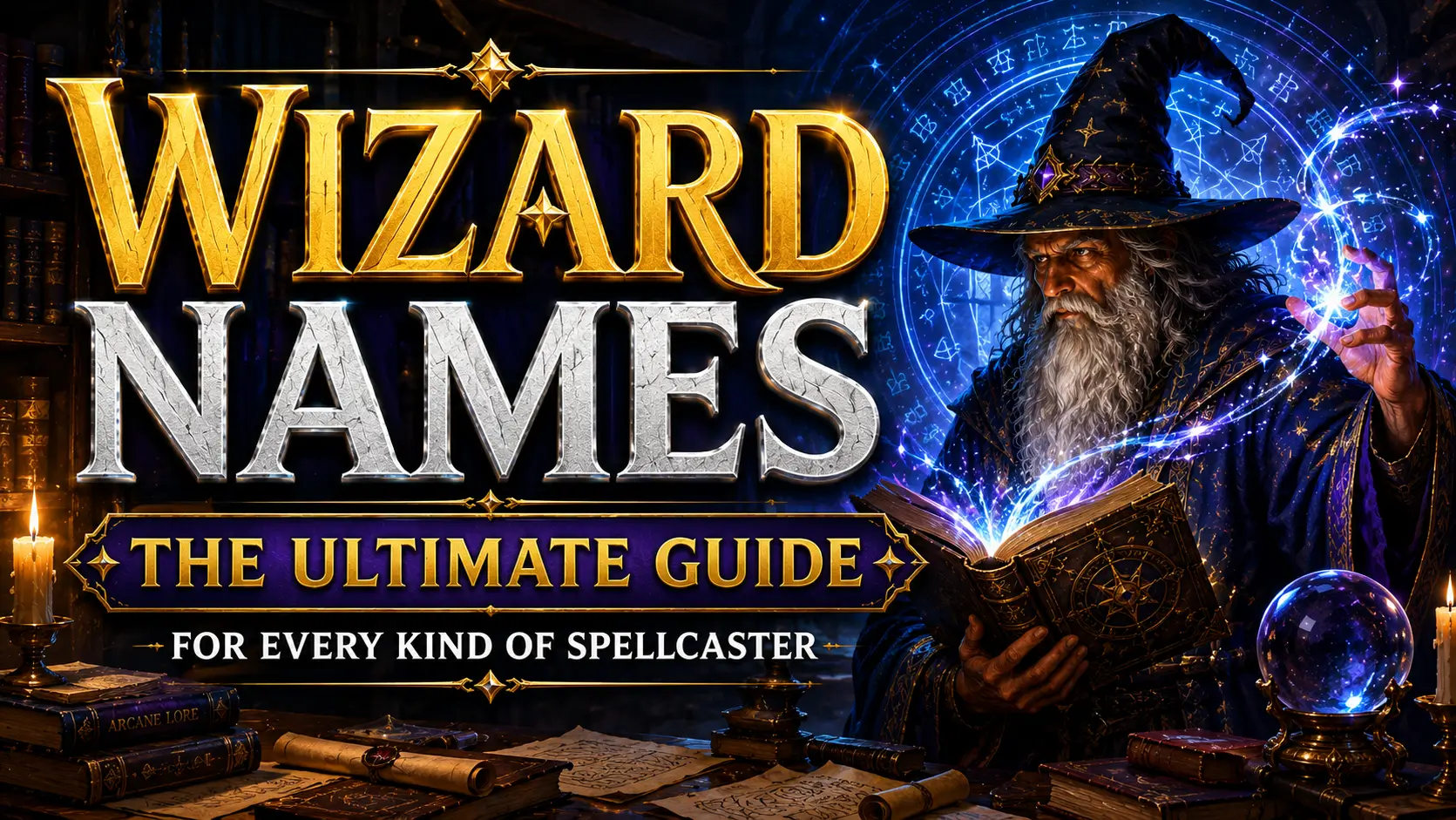 Wizard Names The Ultimate Guide for Every Kind of Spellcaster